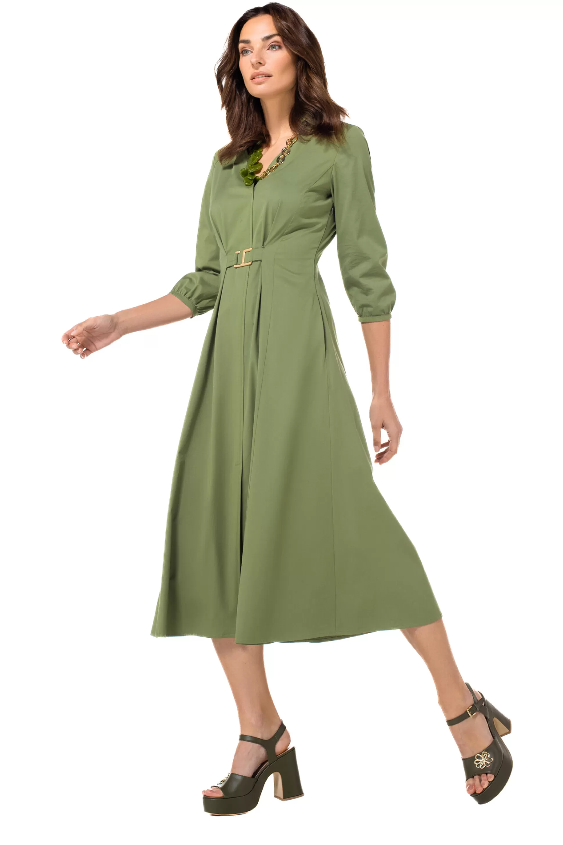 116760__robe_midi_legere_avec_stretch_2.webp Caroline Biss 1167-60 / Robe Midi Legere Avec Stretch*Femmes Robes