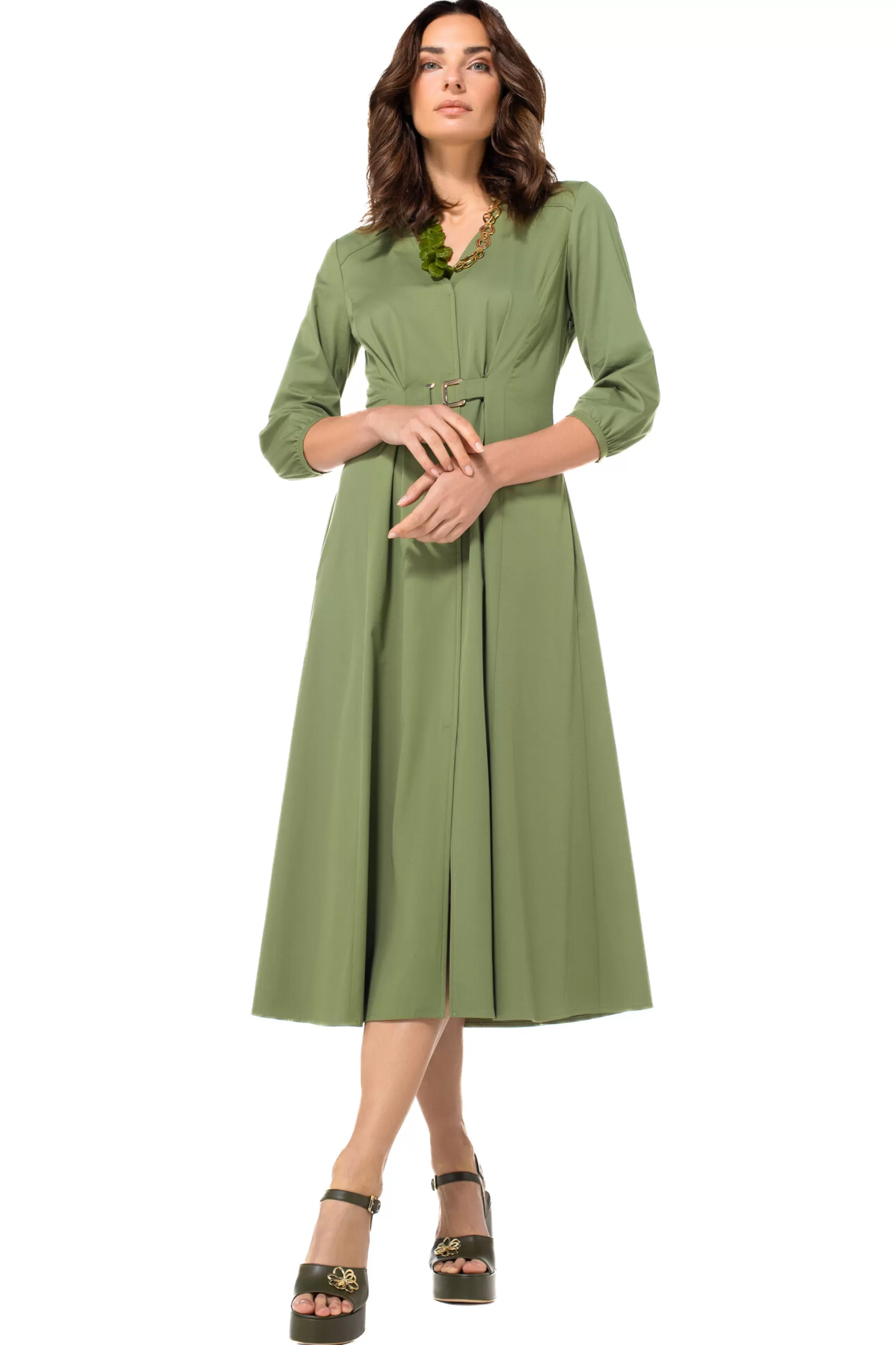 116760__robe_midi_legere_avec_stretch_3.webp Caroline Biss 1167-60 / Robe Midi Legere Avec Stretch*Femmes Robes