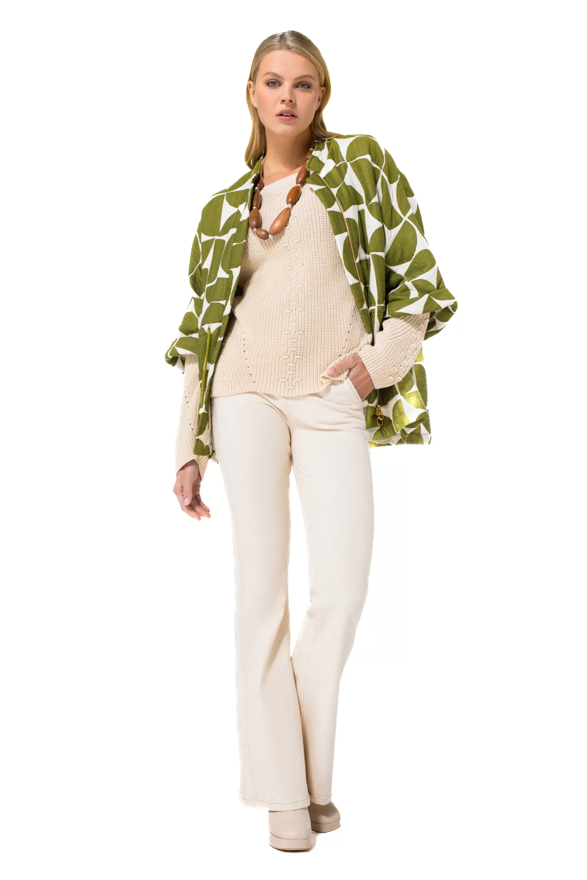 Caroline Biss 1511-34 / Jean Confortable, Bootcut, Taille Normale*Femmes Pantalon