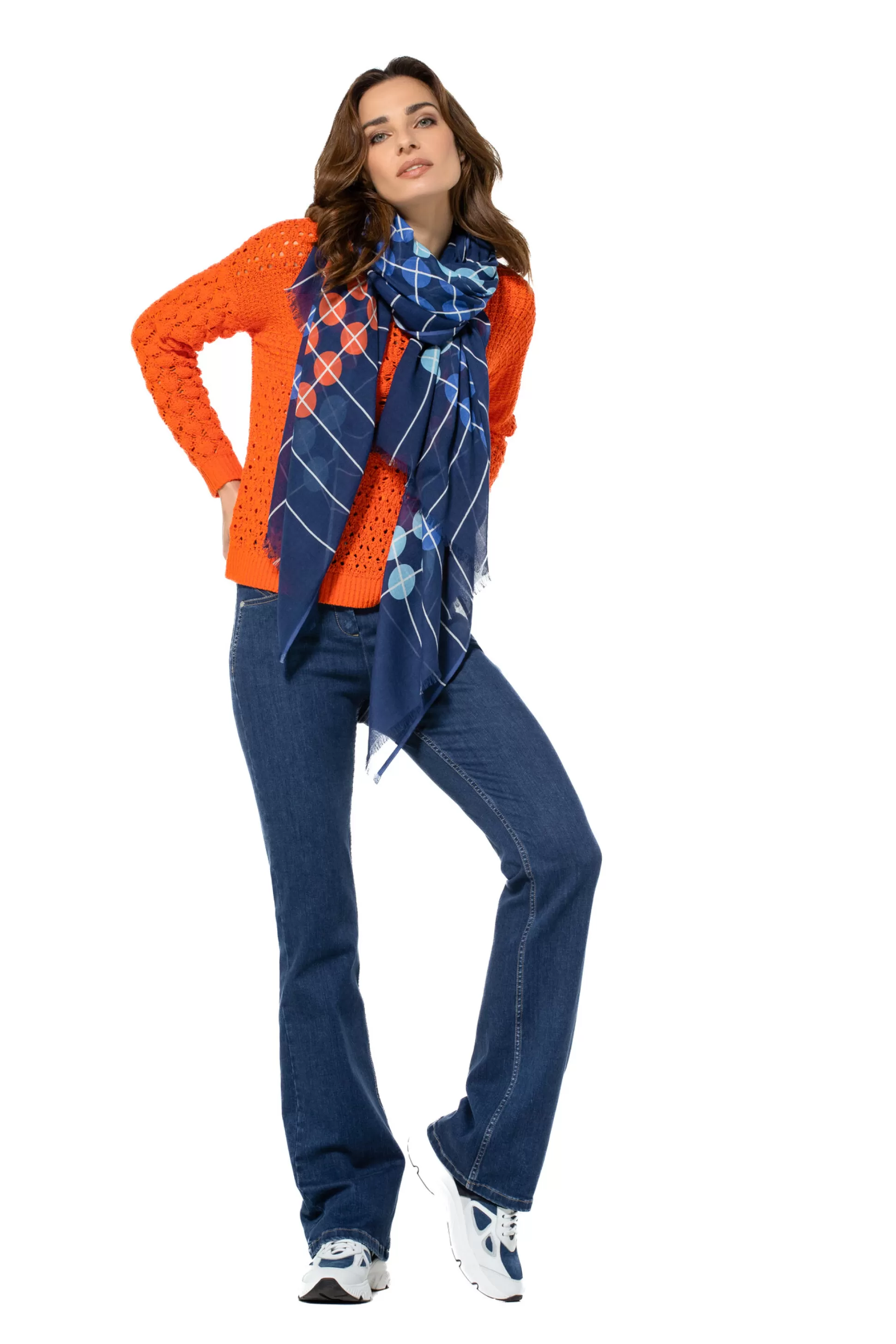 Caroline Biss 1519-23 / Jean Bootcut Confortable, Taille Normale*Femmes Pantalon