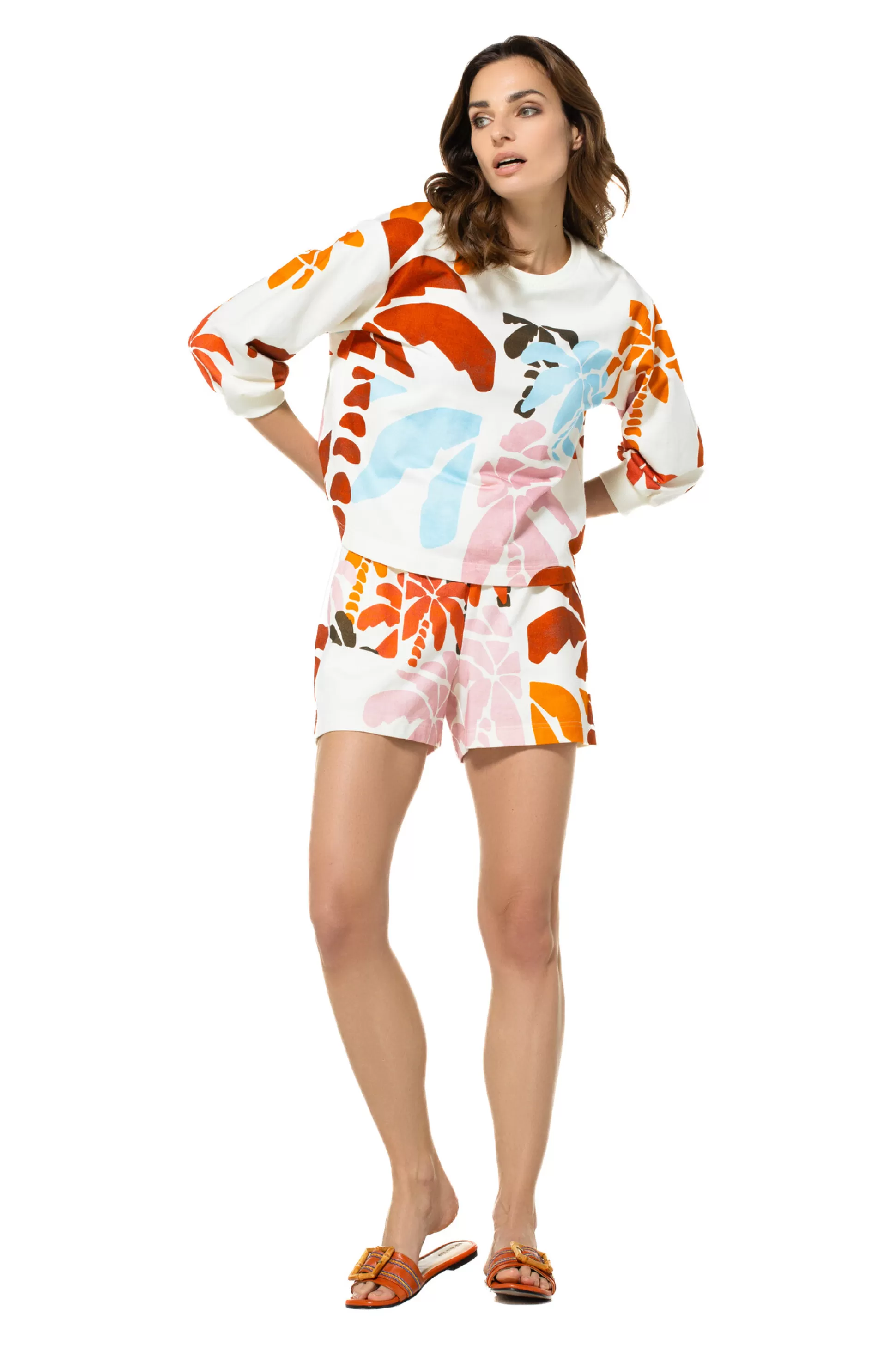 Caroline Biss 3501-89 / Short En Qualite Pull, Taille Normale*Femmes Pantalon